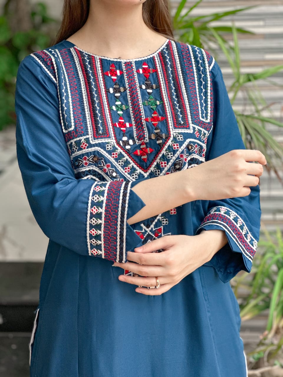 Traditional Sindhi Style 2 Piece Suit