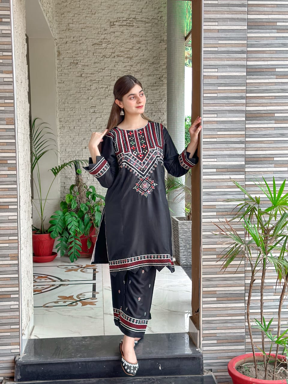 Traditional Sindhi Style 2 Piece Suit