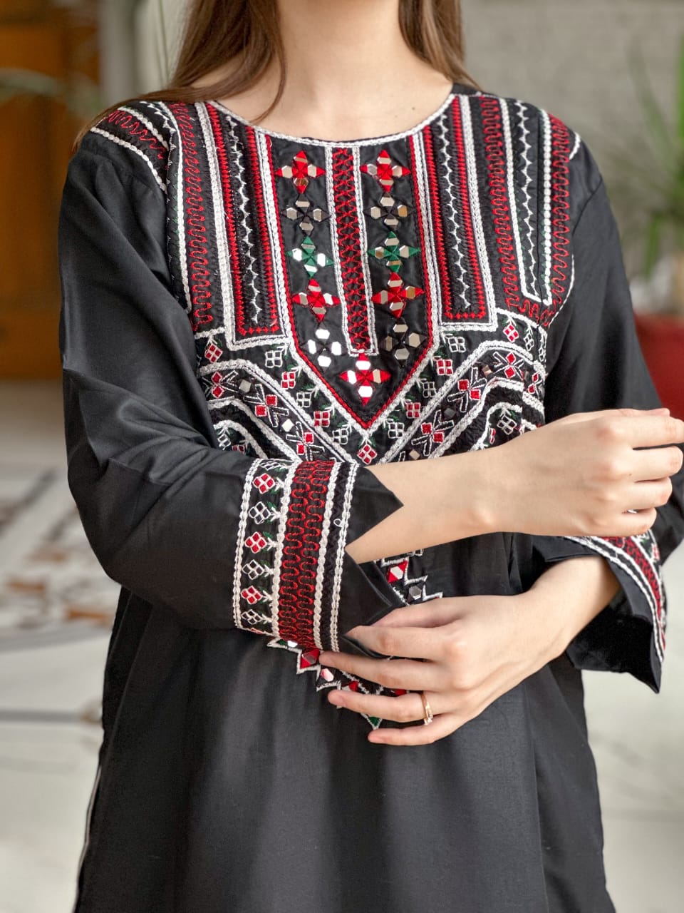 Traditional Sindhi Style 2 Piece Suit